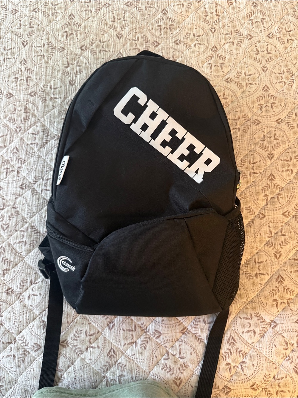 CHEER Black Backpack